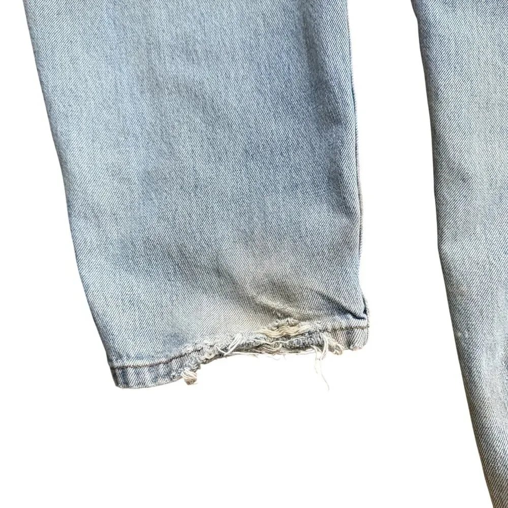 Vintage 90s Levis 560 Thrashed Distressed Jeans 36x32 Made‎ in Canada Grunge